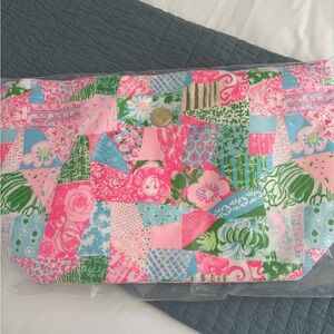 Lilly Pulitzer Beach Bag - Pink, Green & Blue NWT